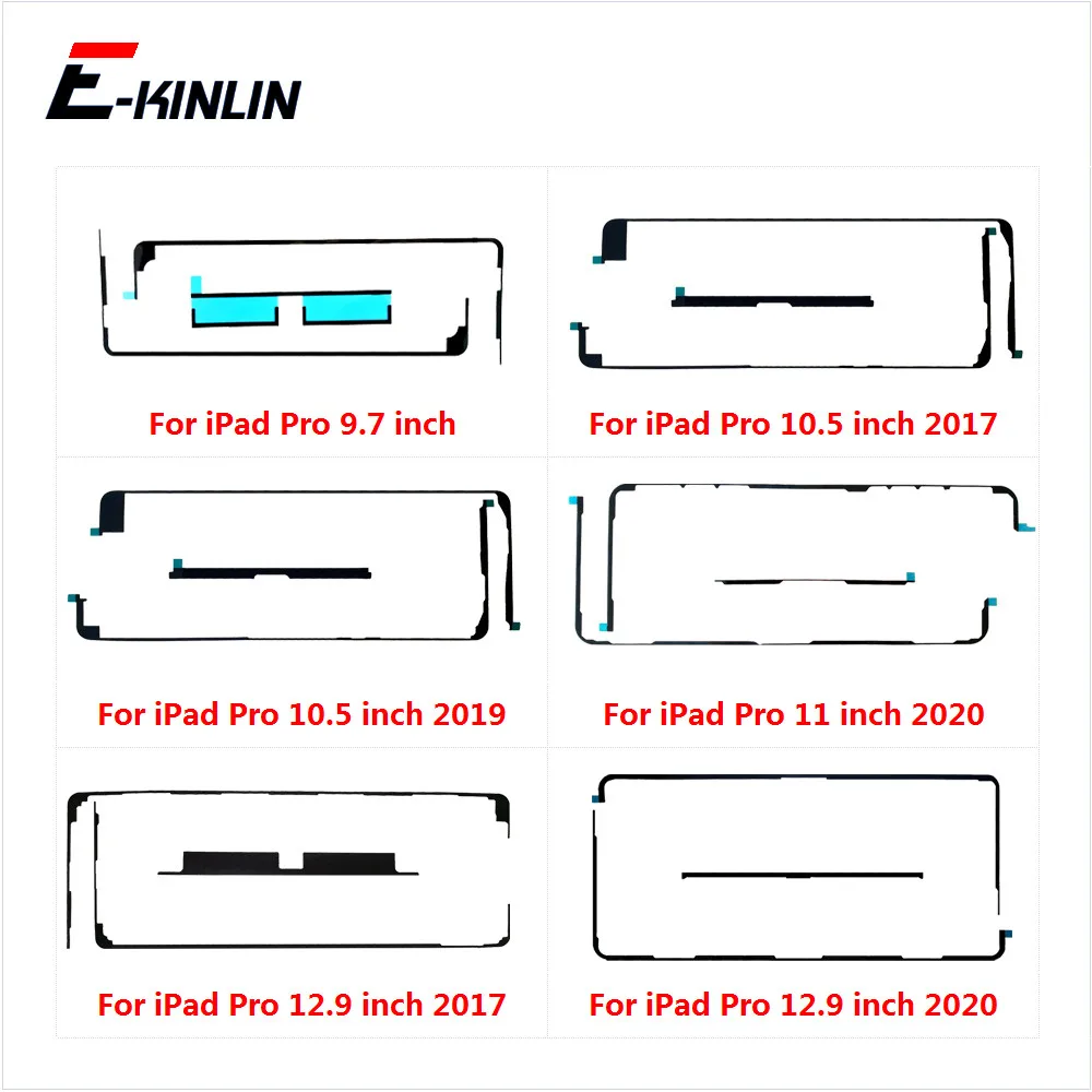3M klej klej naklejki dla iPad Pro 9.7 10.2 10.5 10.9 11 12.9 cal 2017 2018 2019 2020 2021 ekran dotykowy Digitizer taśmy taśmy