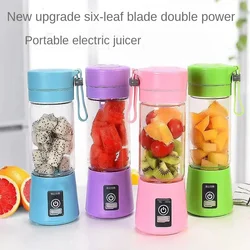 Gadgets Tools Rechargeable Kitchen Acceesories USB Blender Smoothie Dining. Automatic Maker Shake Electric Portable Mini Juicer