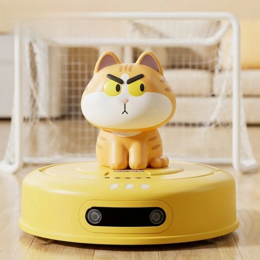 Two-Way Motion Cat-powered car Sweeping Machine Cartoon Design Cartoon Back-and-Forth Preschool Anti-wear protection
