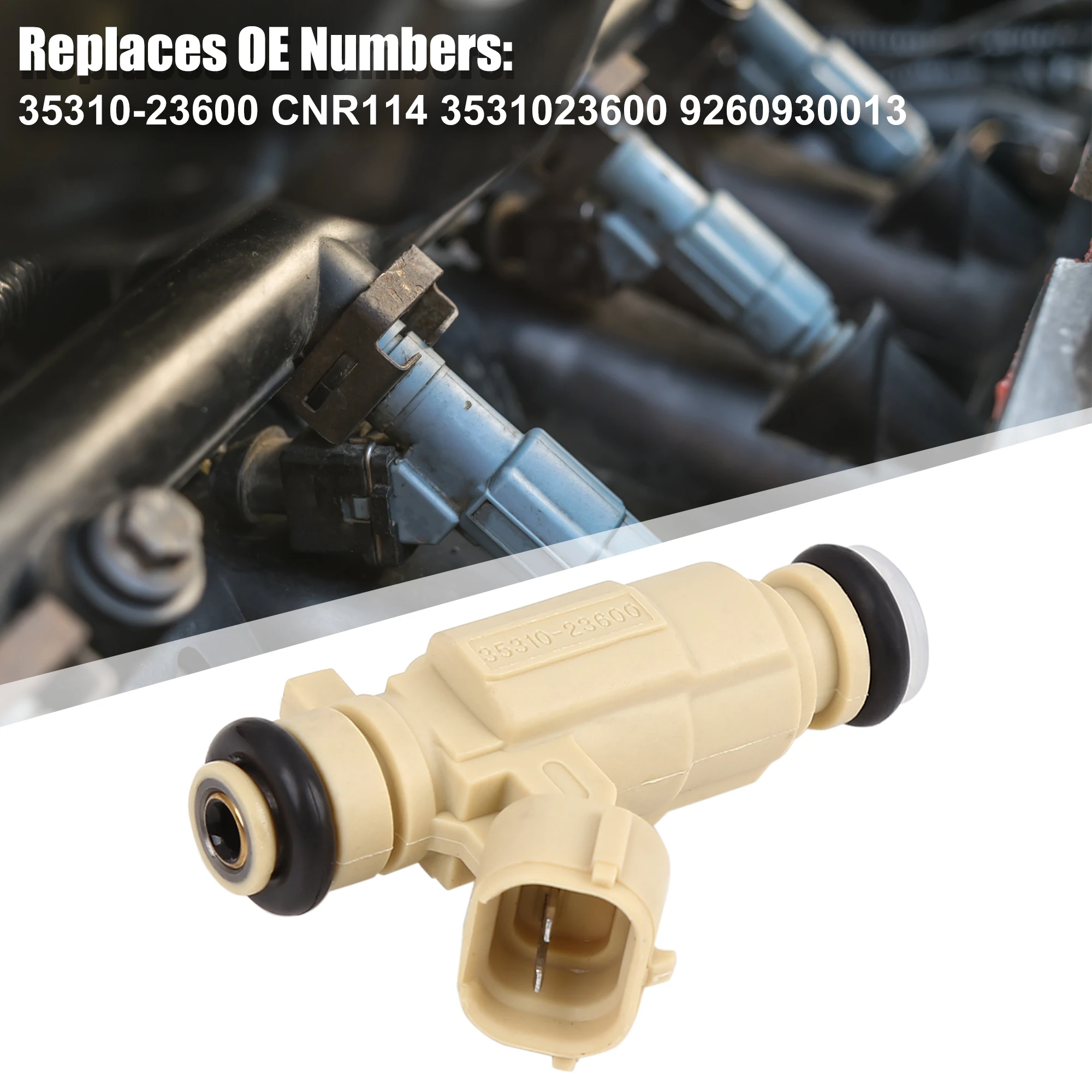 

UXCELL 6шт 35310-23600 Топливная форсунка для Hyundai Tucson для Kia Soul 2.0L 2.7L 3.3L