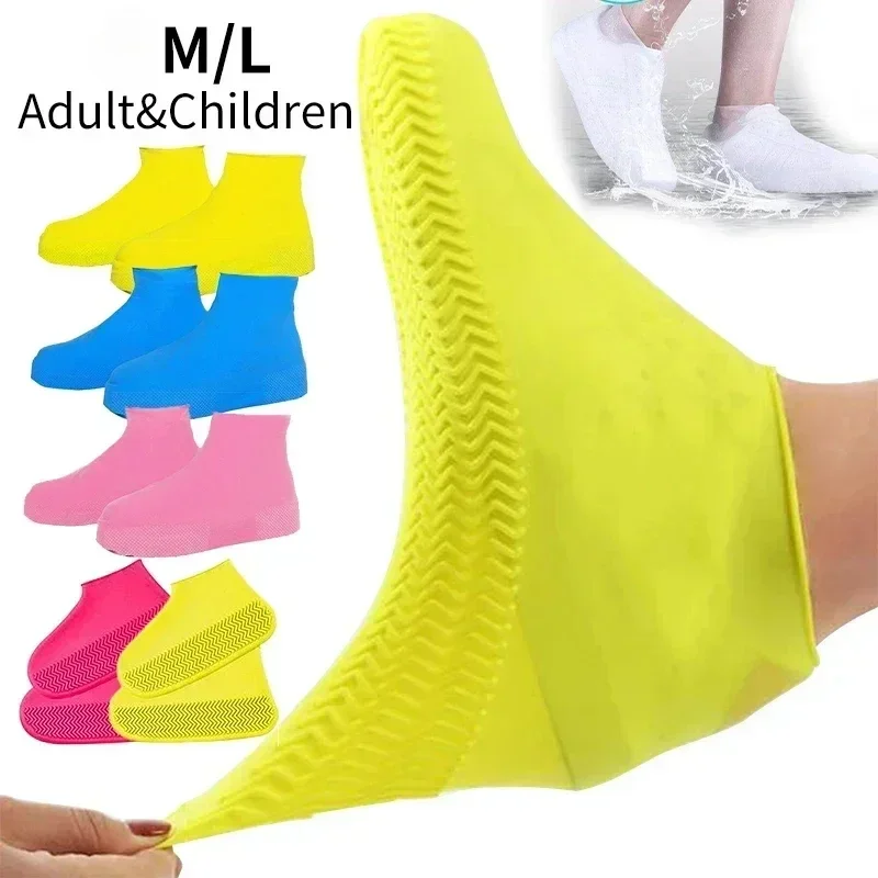 Wasserdichte Schuhe Abdeckungen Regen Stiefel Regen Schuh Schutz Wiederverwendbare Spaziergang Im Freien Wasserdichte Schuh Schuhe Ausrüstung. Silica Gel Home