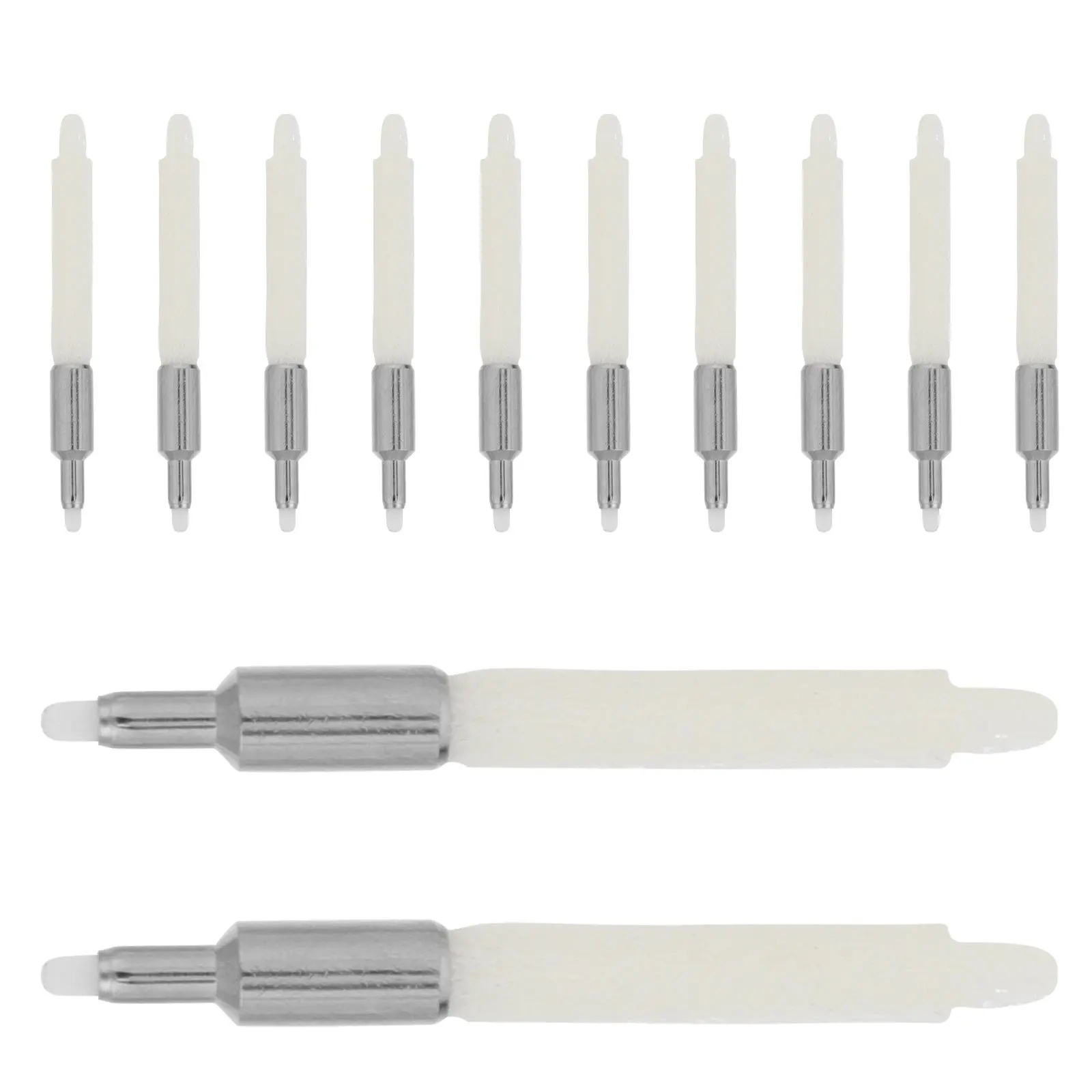 

15Pcs Premium Paint Marker Nibs Replacement Fine Tips Refillable Metal Nylon Construction for Precision Drawing Writing Marking