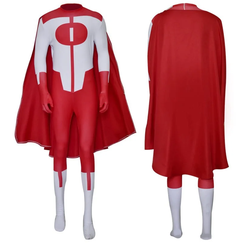 Anime OmniMan Invincible Cosplay Costume Jumpsuit Halloween Carnival Cosplay Omni-Man Customized Clothes