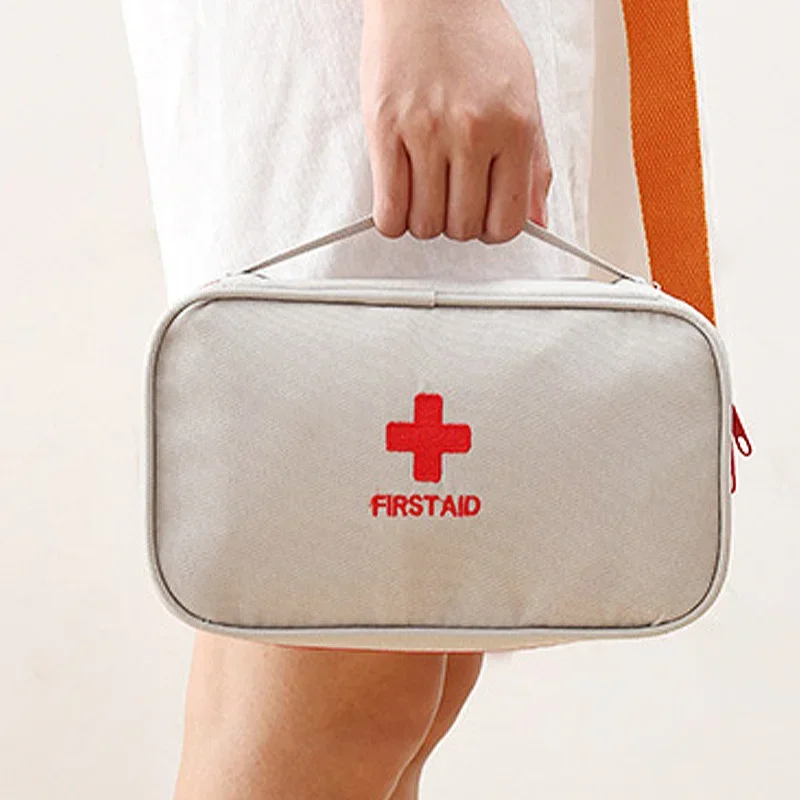 Kits de primeros auxilios grandes vacíos, bolsas de emergencia de gran capacidad para supervivencia al aire libre, paquete médico para el hogar y el coche