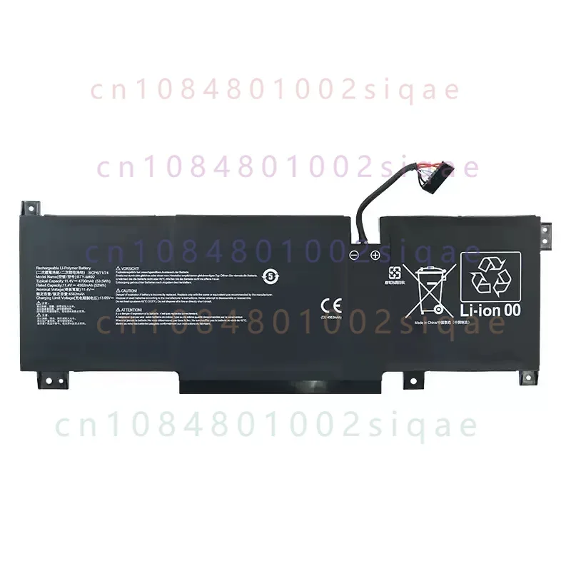 New BTY-M492 Laptop Battery for MSI Pulse GL66 11UDK-076 GL66-11UDK-066JP 11UEK-050XFR 11UEK-007FR Notbook 11.4V 53.5Wh