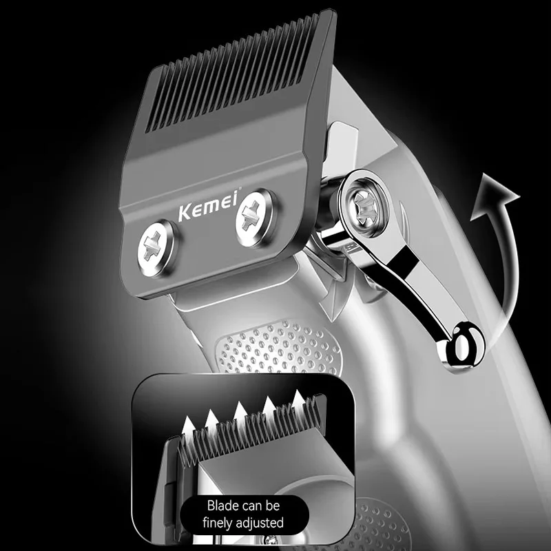 KEMEI 8540 Combo Set Professional Hair Trimmer Electric Barber Kit Hair Clipper Set For Men Hair Cutting Machine Rechargeable