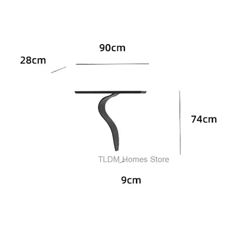 Wabi Sabi Design Console Table Rustic Minimalist Elegant Curved Console Table For Hallway Entrance Woonkamer Tafel Furniture