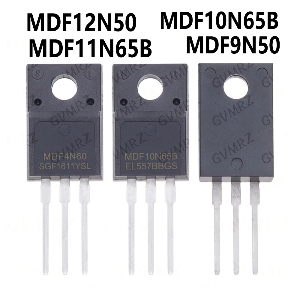 10PCS TO-220F MDF10N65B MDF11N60 MDF11N65B MDF12N50 MDF13N50B MDF13N65B MDF18N50 MDF4N60 MDF4N65B MDF7N65B MDF9N50 TO-220F