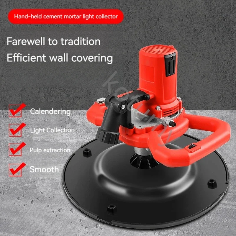 Portable Wall Smoothing Polishing Machine Concrete Cement Mortar Trowel  Small Putty Plastering Machine