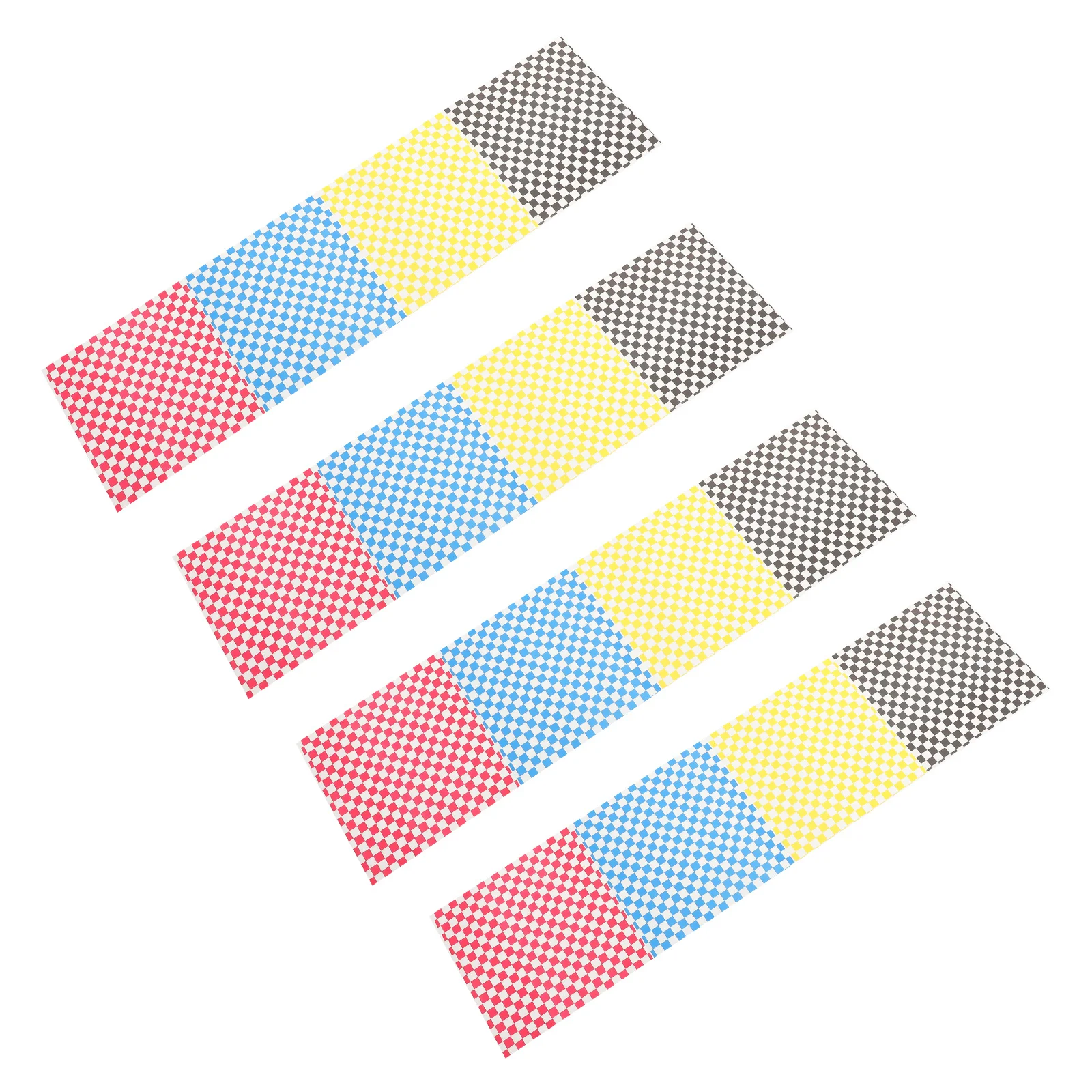 

80 Sheets Non-Stick Food Wrapping Paper Checkered Design for Sandwiches Baking Paper Sheets Cake Liners