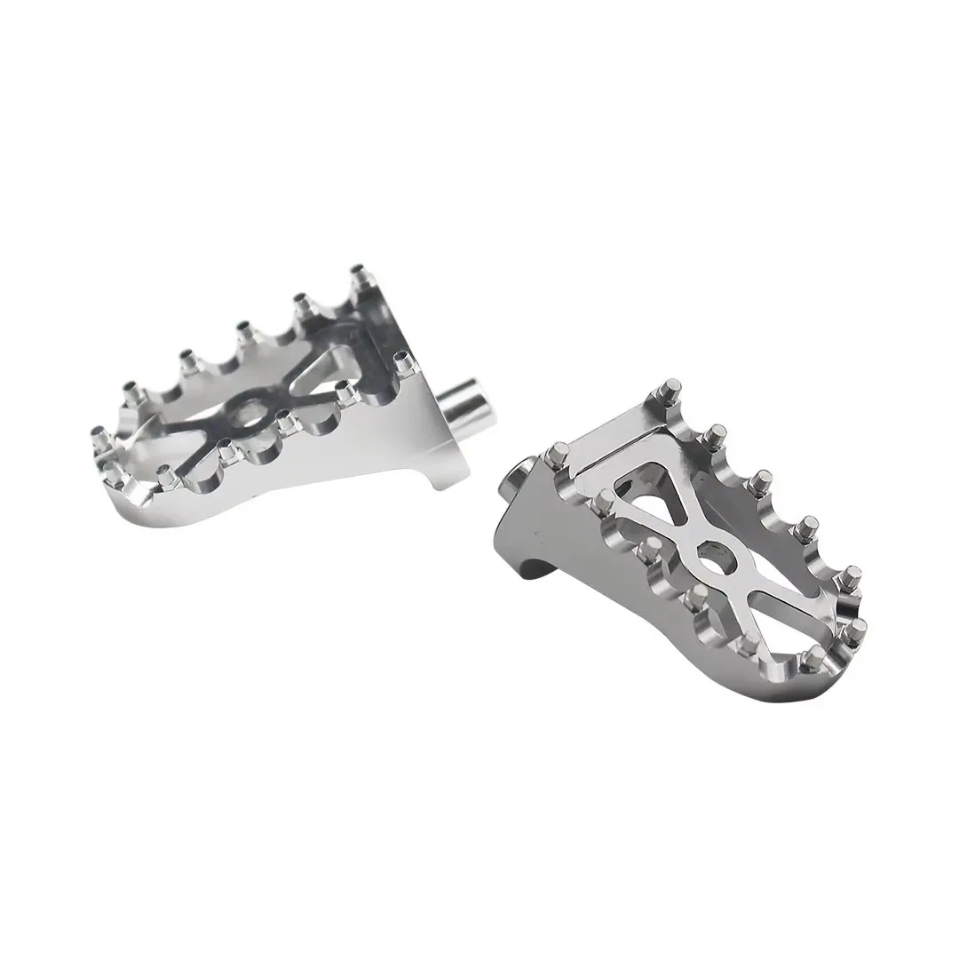 Hot Racing gefreesde aluminium replica voetsteunen voor 1/4e schaalLosi Promoto-MX motorfiets