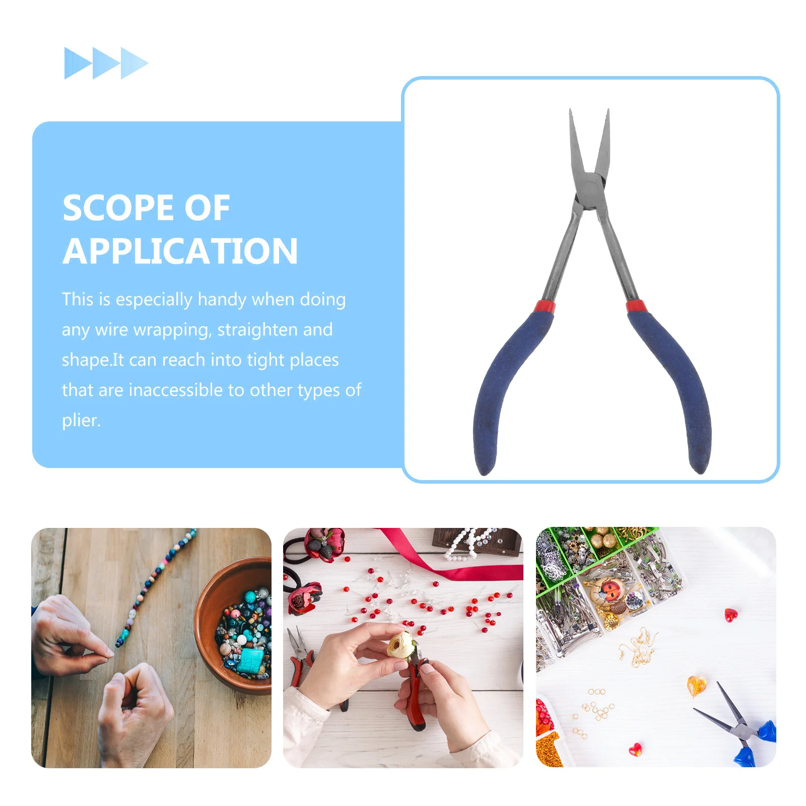 

Flat Nose Pliers Sturdy Carbon Steel Wire Cutter For Jewelry Making Diy Handmade Craft Bending Cutting Tool Hand Tool