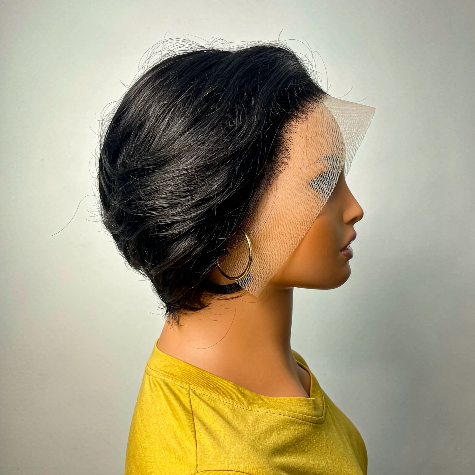 Glueless Short Pixie Cut Wig 13x4 Lace Front Human Hair Ready to Wear Beginner Friendly Full Volume Soft Texture for Black Women