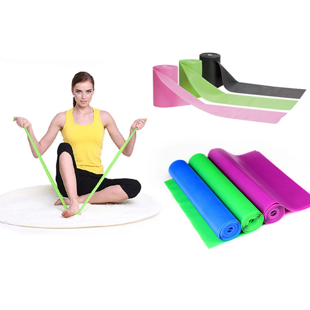 

Yoga Resistance Bands Stretch Fitness Band For Exercise Strength Training Physical Therapy Gym Workout Bands