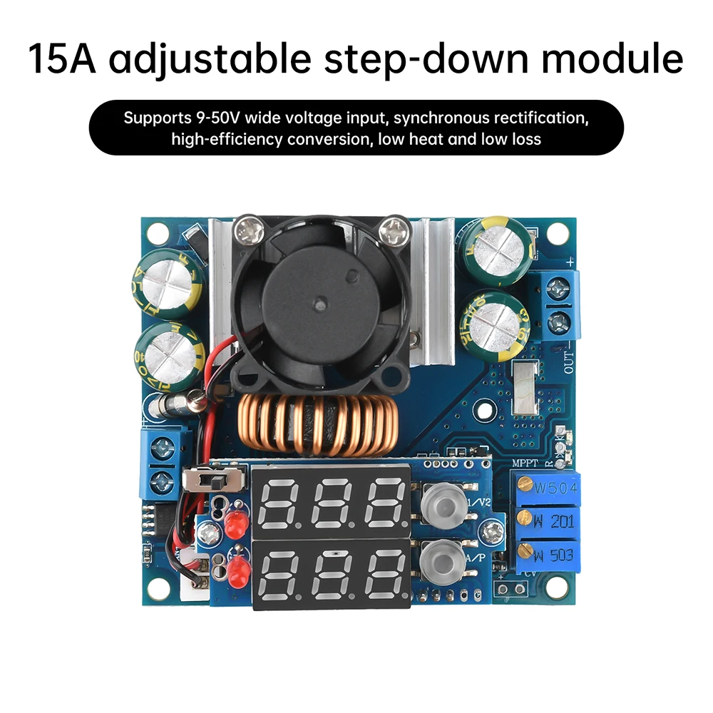 Dc 9-50V 15A Adjust… - image