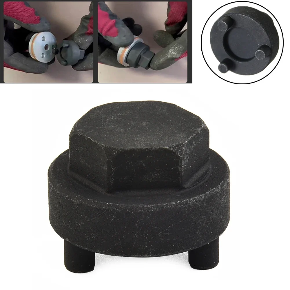 

Steering Rack Thrust Piece Tool - Brand New, High Quality Metal, Black, DIY Car Repair, High Tensile Hex Head, Aluminium Alloy