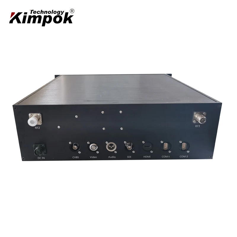 60 Watt Long Range Wireless Video Transmitter COFDM Modulation for Sea Security Forces