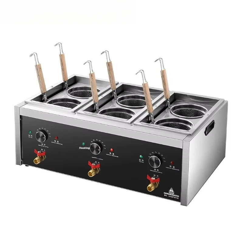 

2000W Automatic Commercial Noodle Cooker - Fast Cooking, Stainless Steel, One-Touch Operation, Large Capacity, Easy Clean, Suita