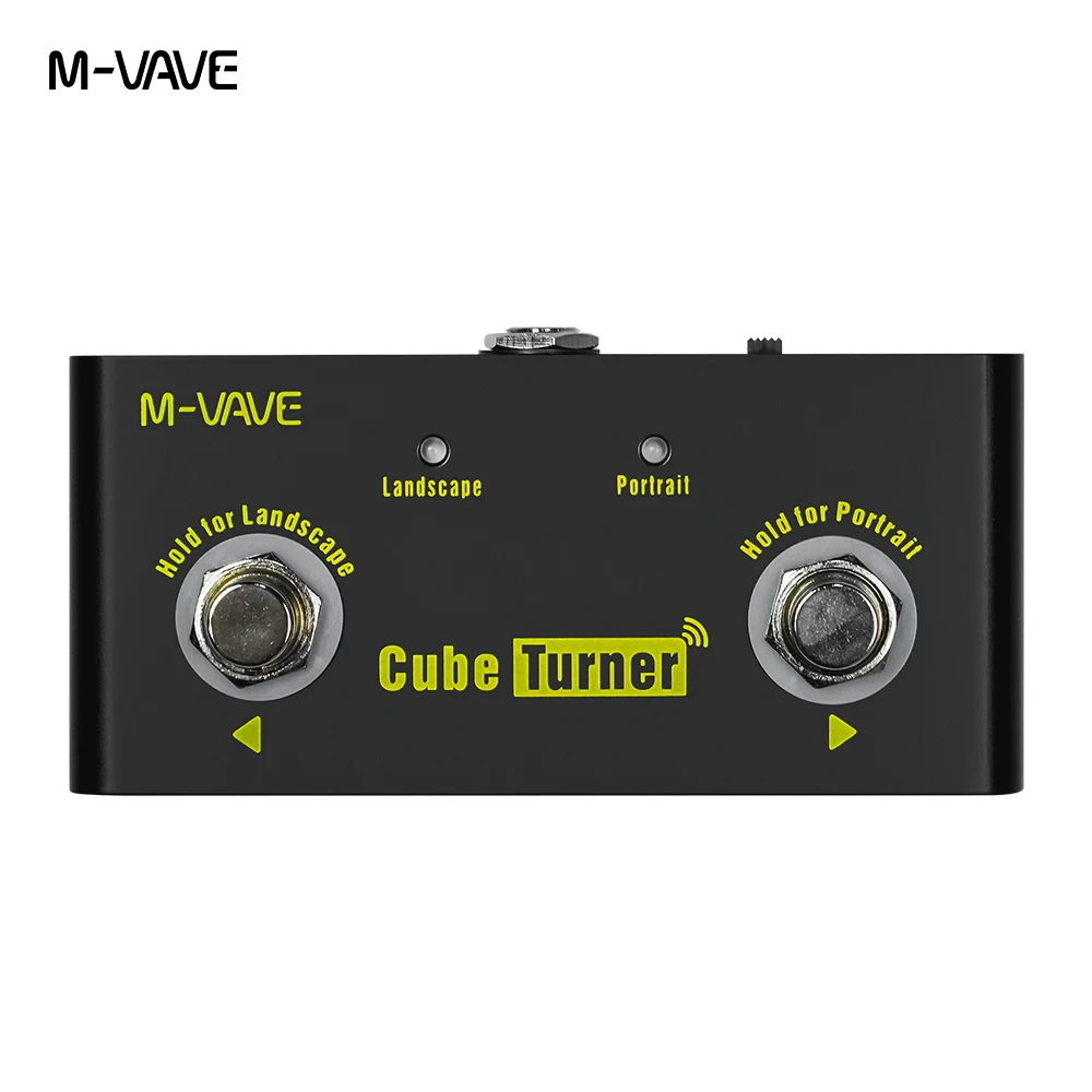 

M-VAVE Cube Turner Plus Wireless Page Turner Pedal, Foot Switch for Tablets/Smartphones, Rechargeable