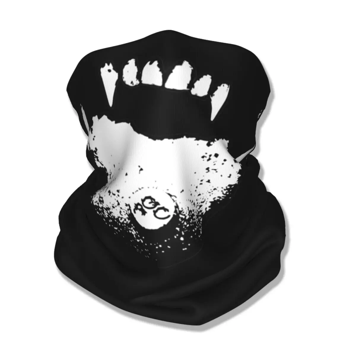 

Бандана для мужчин и женщин, шейный платок с принтом хаоса, с защитой от ветра, для взрослых