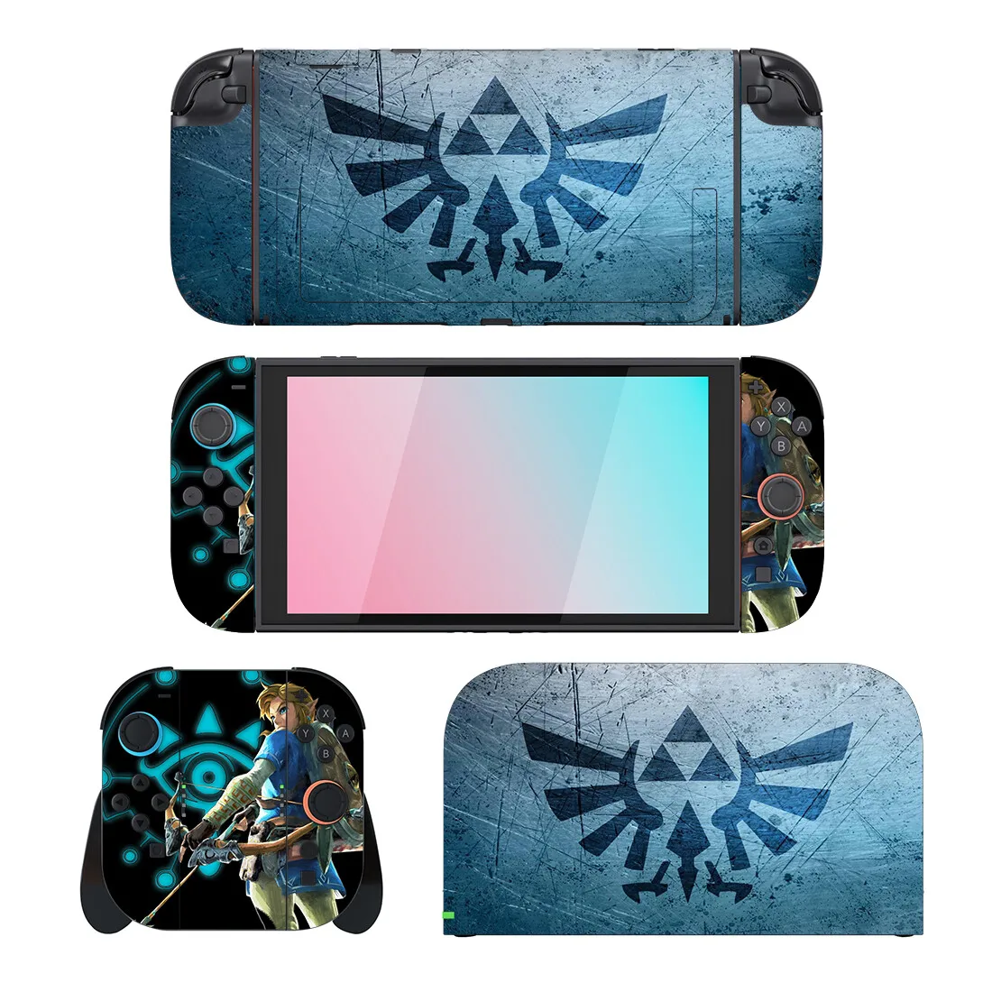 

New Game Sticker Skin for Nintendo Switch 2 NS Console Dock Charger Stand Holder Joy-con Controller Vinyl