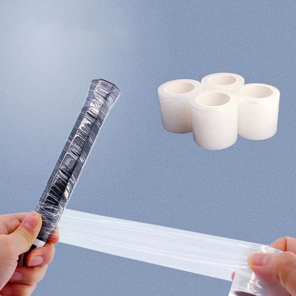 1 لفة مضرب بدمنتون Overgrip منشفة العصابة فتيلة فيلم مضارب التنس قبضة دعم وسادة مكافحة الشائكة غطاء مقاوم للماء