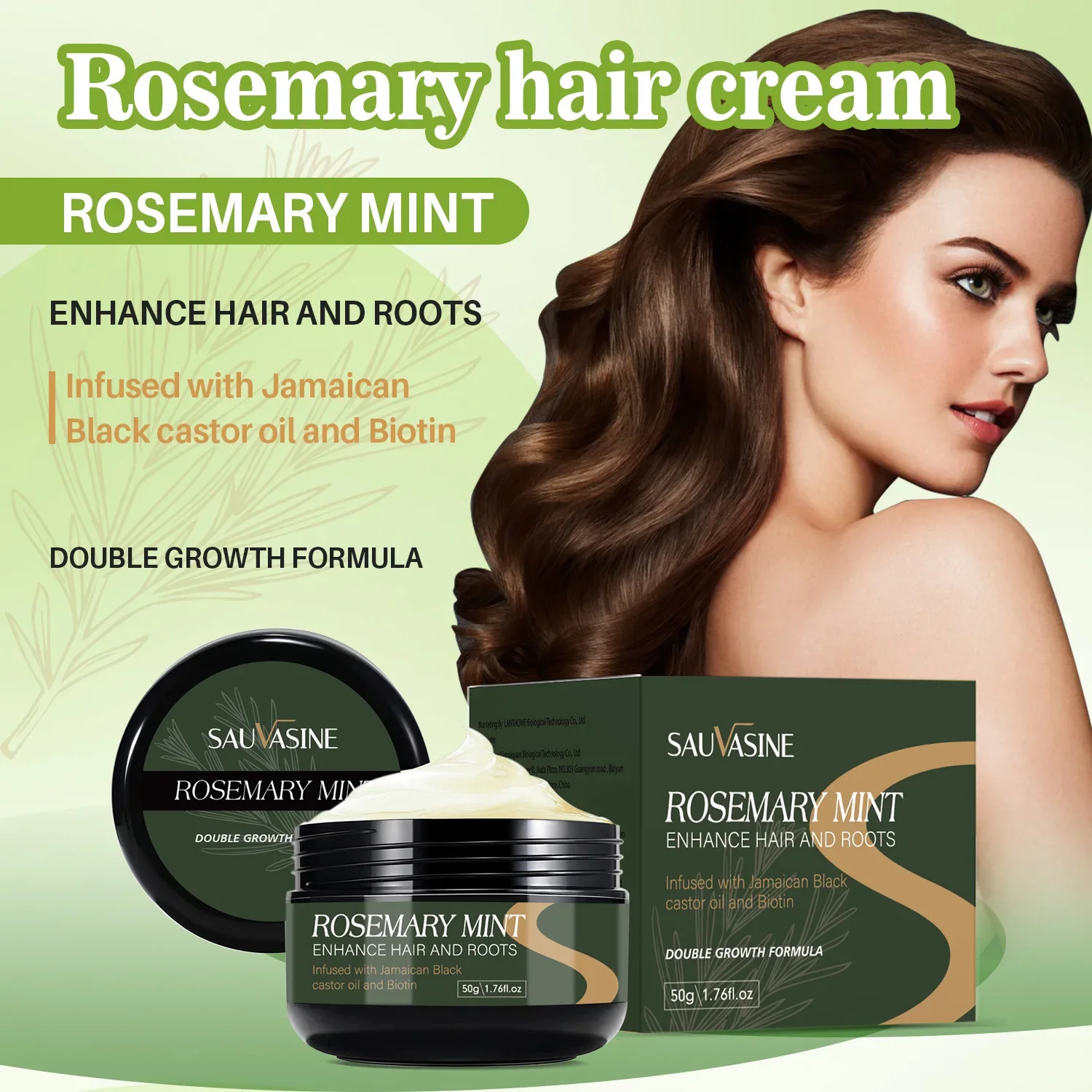 

Rosemary Hair Cream Nourishing Hair Mask Hair Loss Treatment Scalp Repair Damage Dry Frizzy Straightening Conditioner