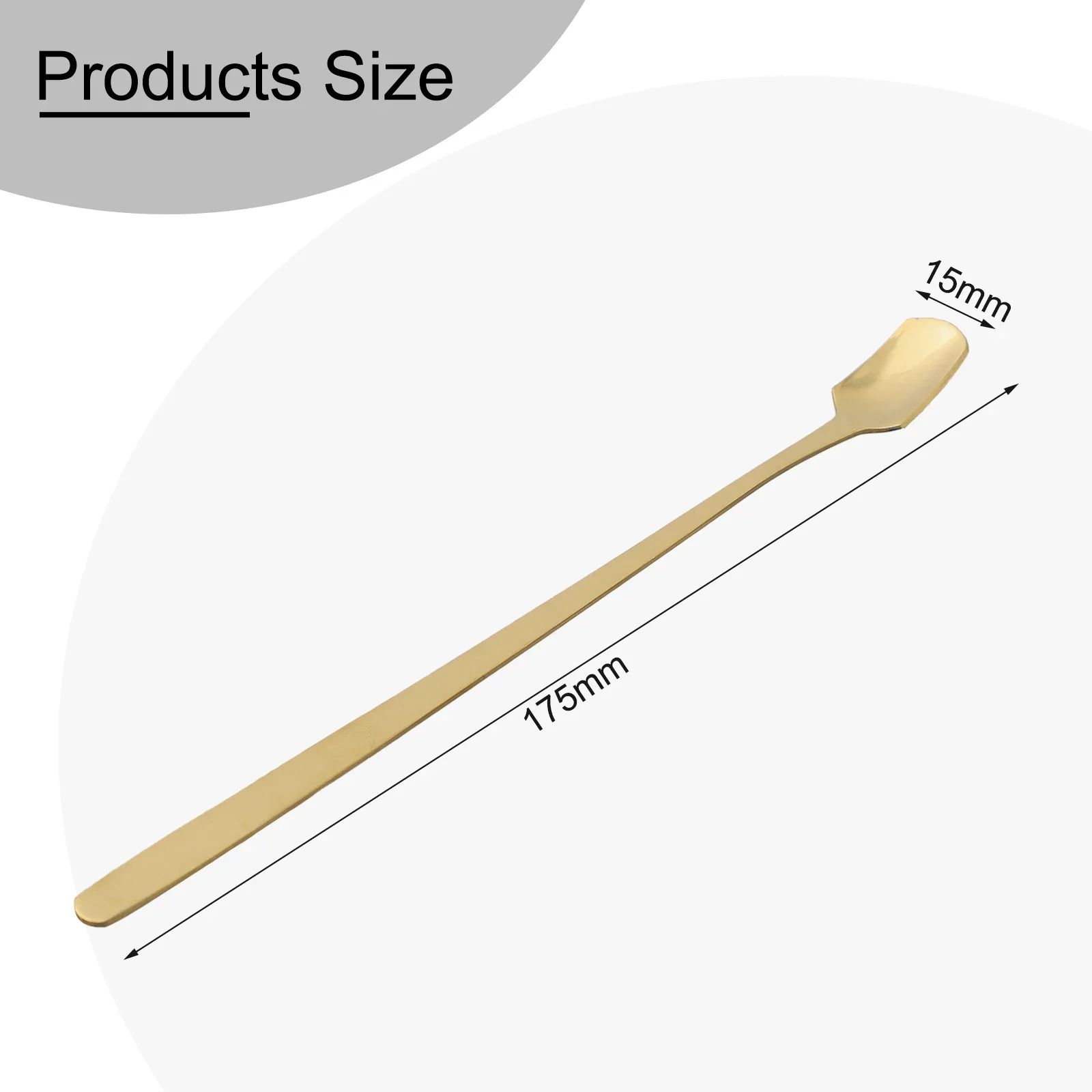 Kitchen Bar Tea Long Handle Coffee Stirrers Milk Spoon Teaspoon Coffeeware Coffee Scoops Kitchen Teaspoon Tableware Accessories