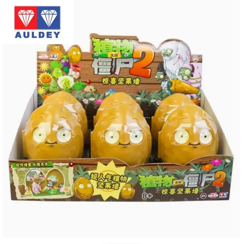

Официально лицензированная версия Auldey Plants vs Zombies 2, восстановленная версия-сюрприз, милый настенный персонаж, Коллекционная фигурка