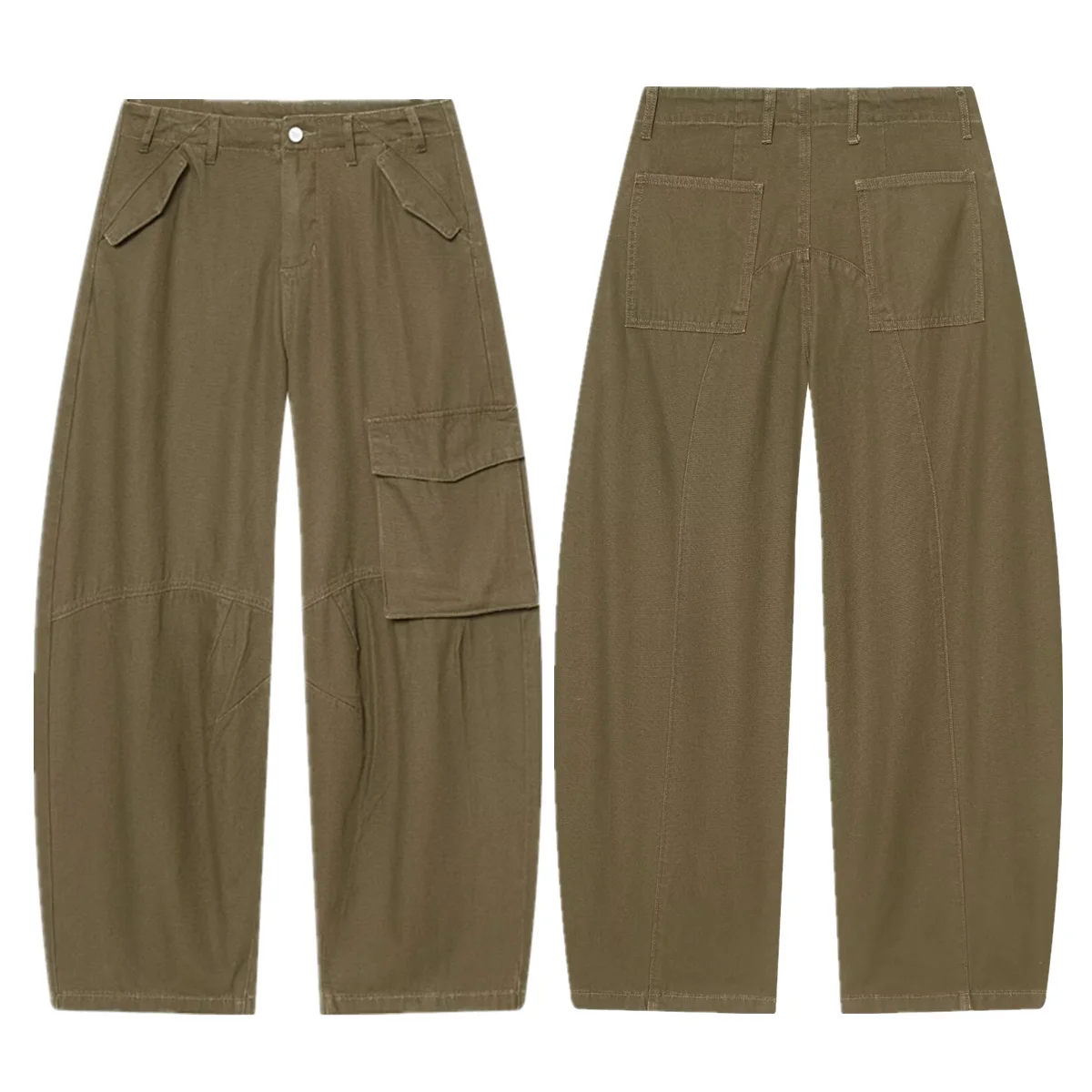 

Jenny & Dave, скандинавский минималистичный свободный крой с высокой талией, рабочая одежда, джинсы, джинсовые брюки-карго, винтажные женские джинсы, женская одежда 2026