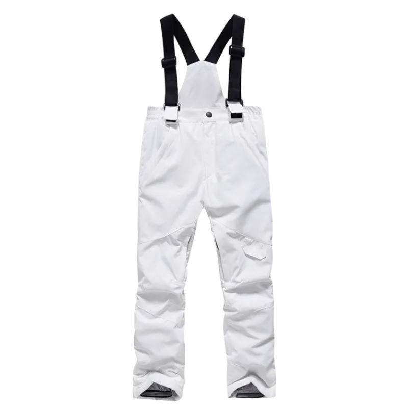 بدلة تزلج ملونة للفتيات شتوية للتزلج على الجليد في الهواء الطلق سترة وسراويل للأطفال مقاومة للماء ومضادة للرياح ملابس ثلج للأطفال