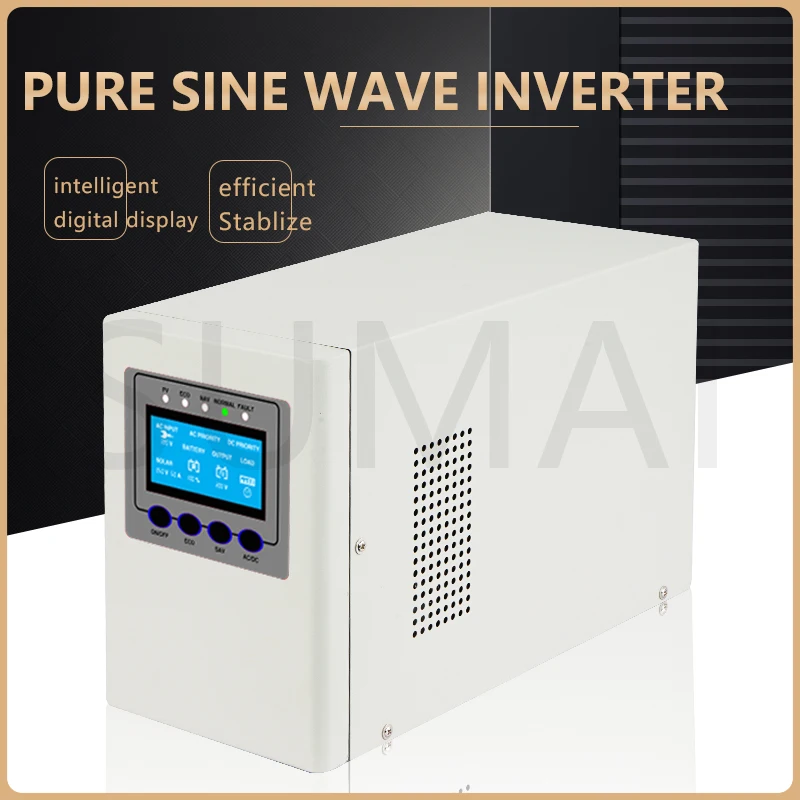 10KW Off Grid Solar Inverter Built in MPPT Low Frequency Pure Sine DC48V/96V/192V 110V-220V 10000W Wave Home Use Inverter