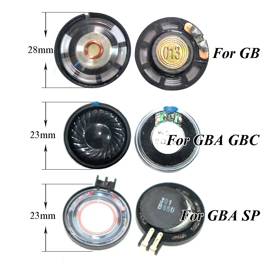 YuXi Speaker Louder untuk Gameboy warna Advance GB GBC GBA SP untuk NDSL NDSi XL penggantian Loudspeaker untuk 2DS BARU 3DS XL LL