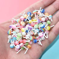 20/60/100 Pcs New Mini Lollipop Flat Back Resin Scrapbooking DIYJewelry Manicure Craft Decoration Accessorie A23