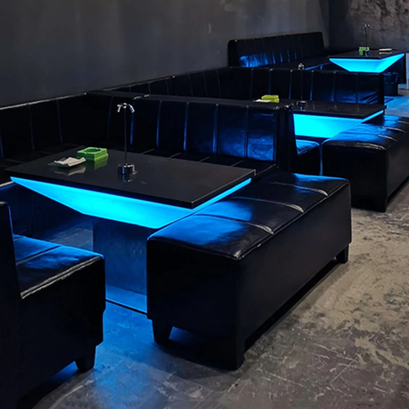 Coffee table, special  chairs, card seats, music bars, loose  bar counters net red luminous tables