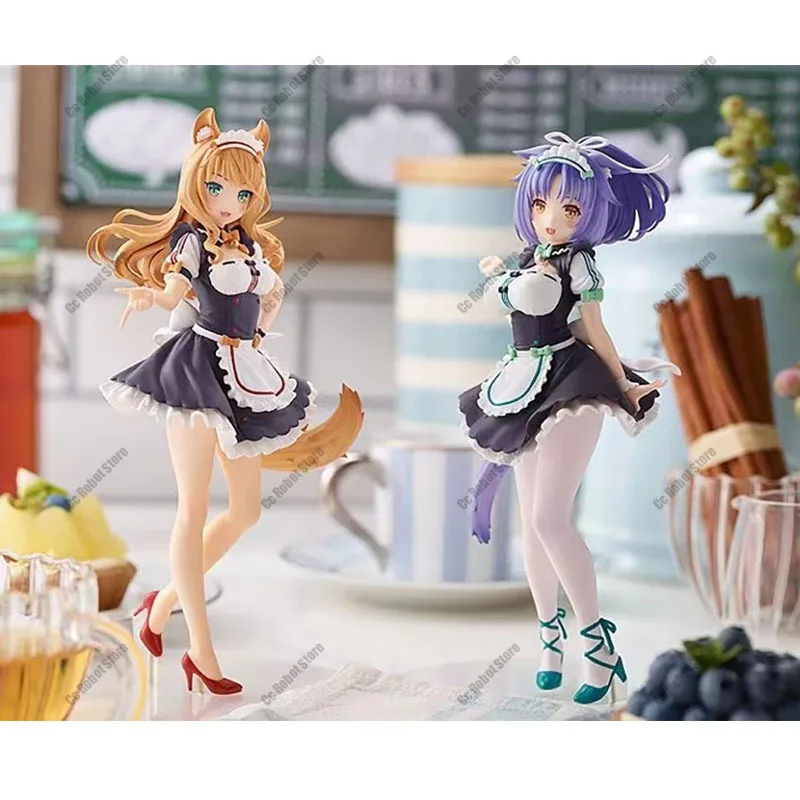 NEKOPARA-figura De Acción De Mucama Cinnamon，  18cm Juguete  Colección， Muñeco Con Caja， Regalo De Navidad， 2023