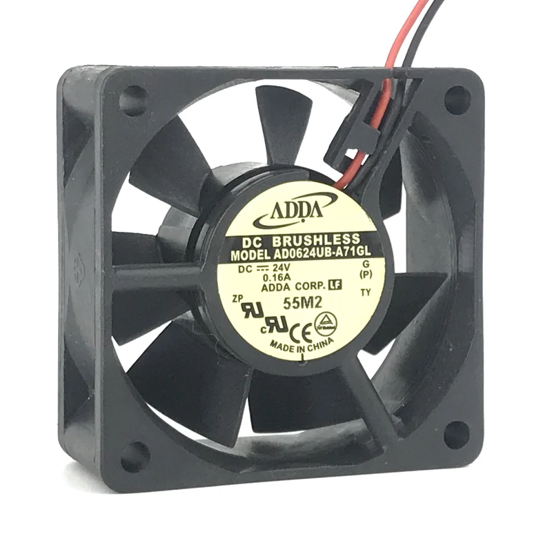 ORIGINAL AD0624UB-A71GL 24V 0.16A 6025 60*60*25mm NEW COOLING FAN RADIATOR