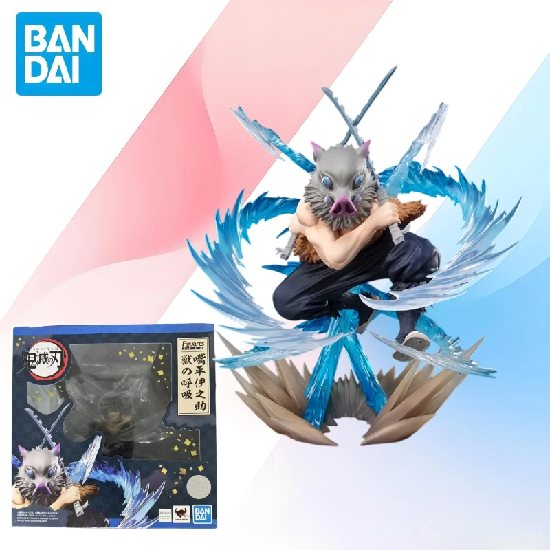 

Оригинальная фигурка Bandai Hashibira Inosuke Beast Breathing Figuarts ZERO из аниме «Истребитель демонов» (Demon Slayer) для коллекционеров, серия SuperRobot Wars
