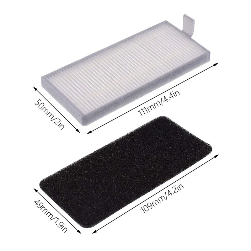 BAAN-2X ชุดอุปกรณ์เสริมสําหรับ Ecovacs Deebot N79 N79S DN622 500 N79W N79SE N79T หุ่นยนต์เครื่องดูดฝุ่นเปลี่ยนชิ้นส่วน