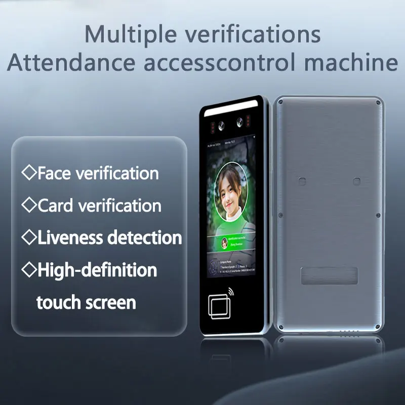 Biometric Facial Detection Access Control with Face Recognition  System Fingerprint WiFi Scanner &NFC