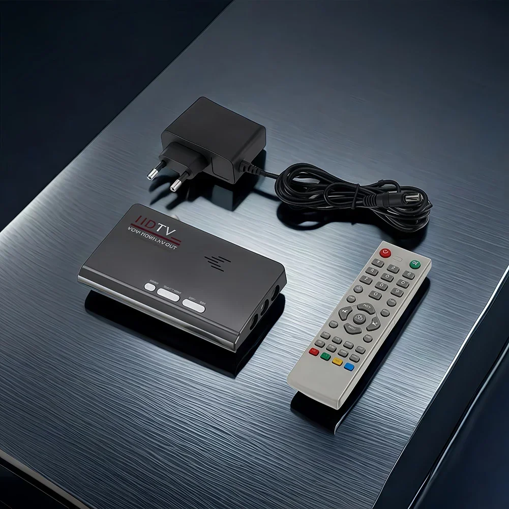 DVB-T2 Receiver DVB-T AV to VGA TV Box HDMI-Compatible VGA MPEG4 RF Digital Set-top Box