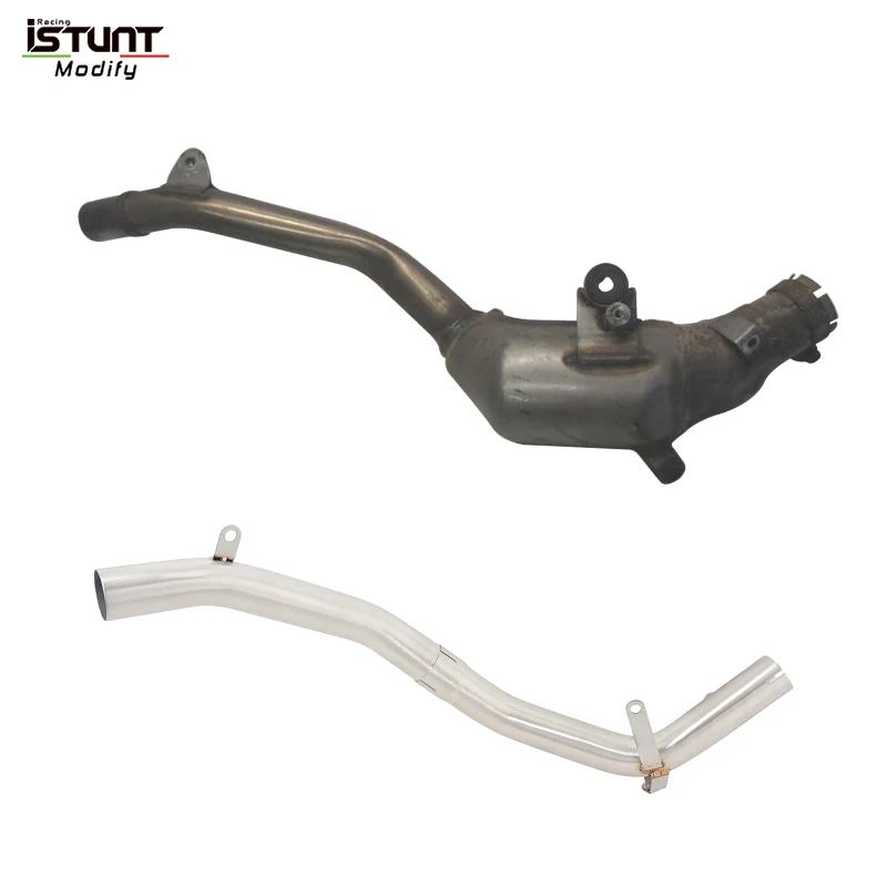 Slip For Suzuki GSR600 GSR 600 BK600 2006 - 2011 Motorcycle Exhaust Systems Escape Moto Mid Link Pipe Connect Original Muffler