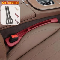 2Pcs/Upgraded Universal Car Seat Gap Filler Storage Center Console Side Crevice Filler Strip Elastic Seat Gap Filling Strip