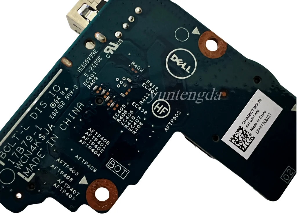 17B79-1 For Dell Latitude 3500 USB Board   CN-0G6V2T 100% Tested good