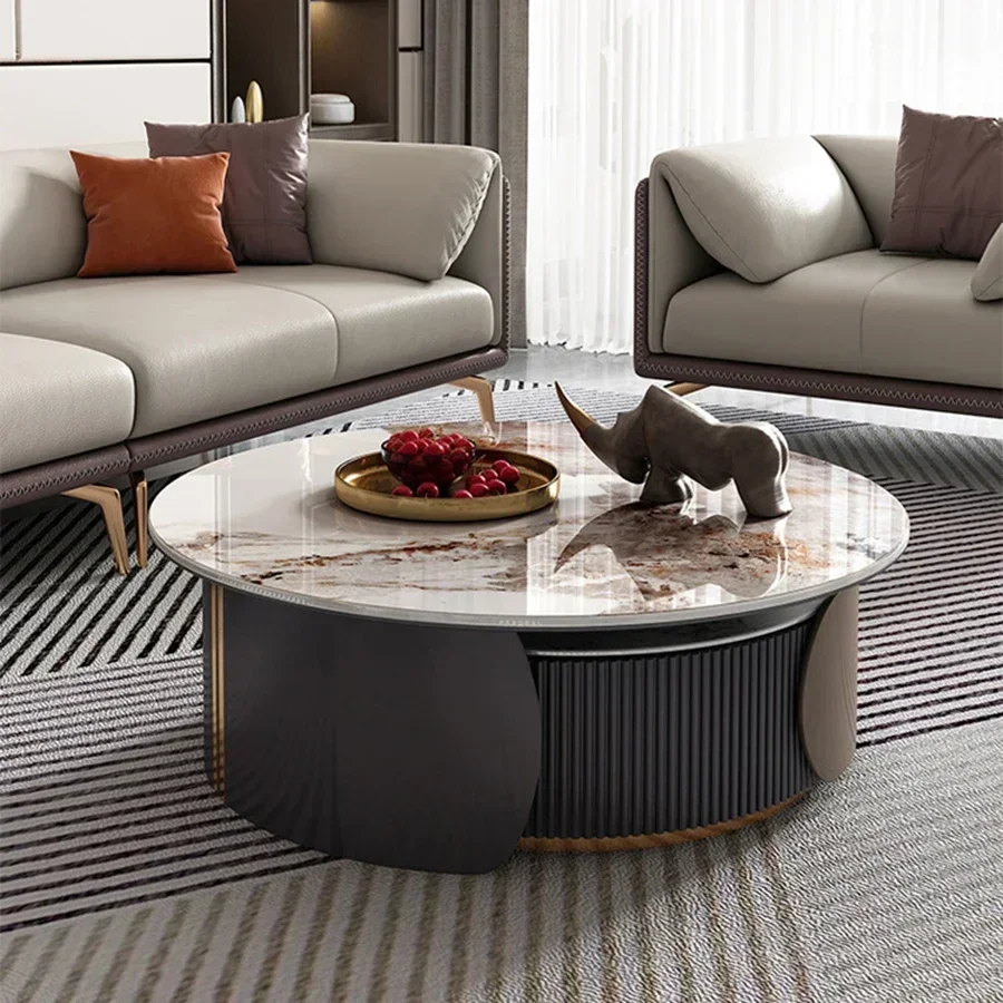 Small Coffee Table Gloss Expandable Extendable Marble Drawers Slate Living Room Aesthetic Tables Matt Couch Tisch Home Furniture