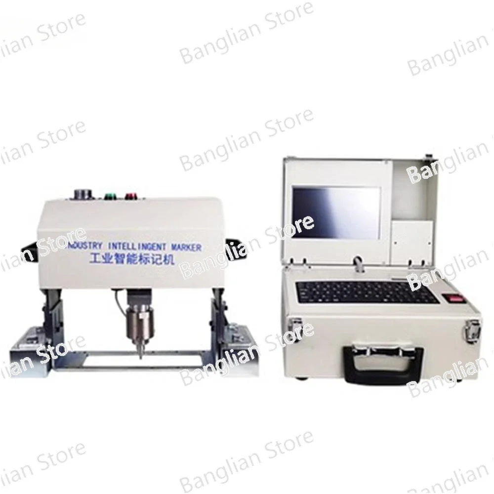 High Quality Portable  Dot Peen Marking Machine Steel Nameplate Vin Chassis Number Pneumatic Metal Engraving Machinery