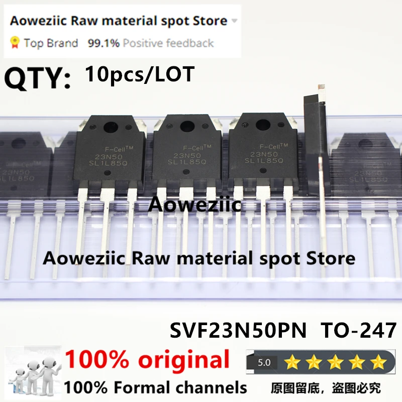 Aoweziic 2024+ 100% Nowy Importowany Oryginalny SVF23N50PN SVF23N50 23N50 TO-247 MOS FET 23A 500V
