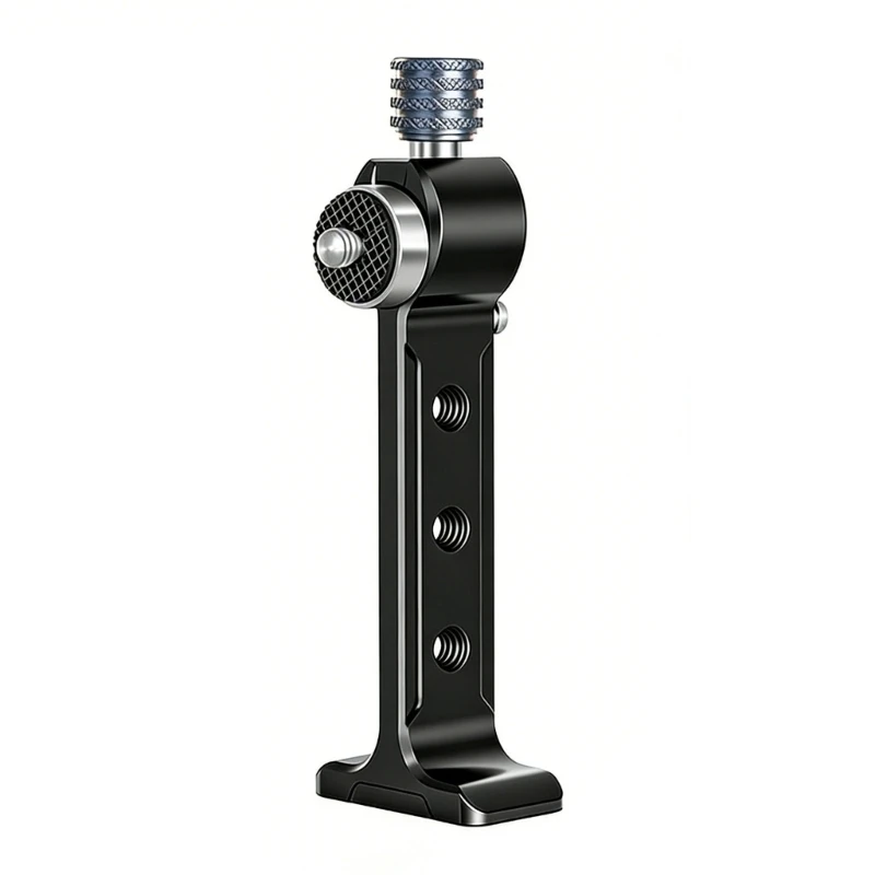 Aluminium-Fernglas-Stativadapter mit integrierter 38-mm-Arca-Platte für den sofortigen Einsatz, schnelle Einrichtung – Detail 1