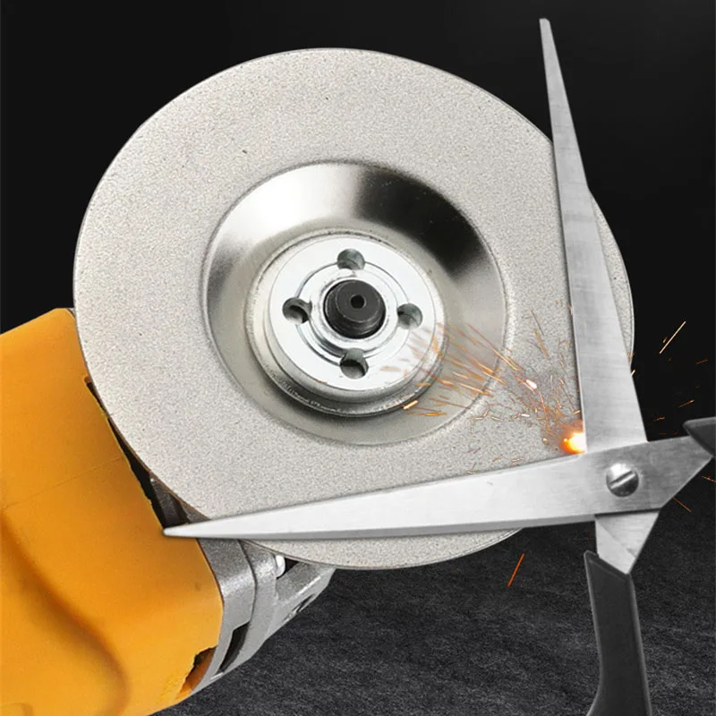 

400 Grits Sharpening Blade Cutting Tool Diamond Glass Grinding Blades Abrasive Disc Bowl Grinding Polishing Discs Cutting Blades