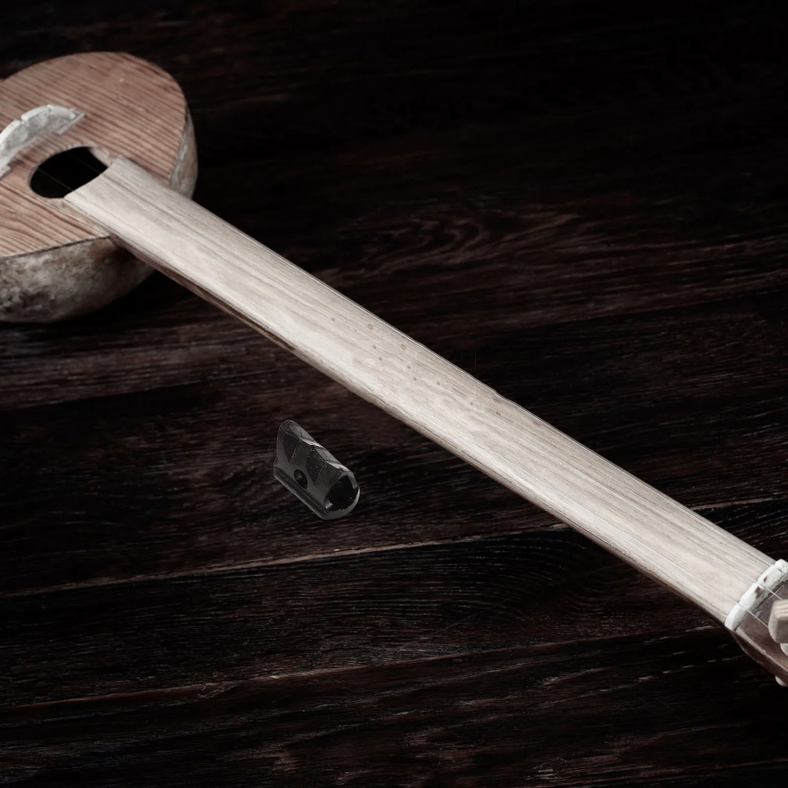 

Mini Wooden Erhu Bridge Ebony Replacement Accessory Traditional Chinese Instrument Part Improved Sound Quality